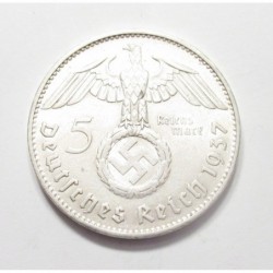 5 reichsmark 1937 F