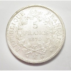 5 francs 1876 A