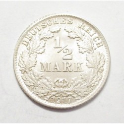 1/2 mark 1917 D