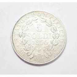 5 soldi 1866 R