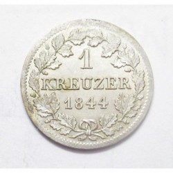 1 krajcár 1844 - Bajorország