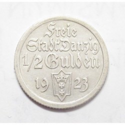 1/2 gulden 1923 - Danzig