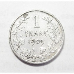 1 franc 1909 - without dot