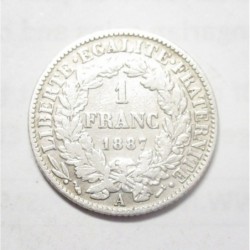 1 franc 1887