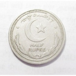 1/2 rupee 1951