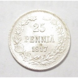 25 pennia 1917 S - WITHOUT CROWN