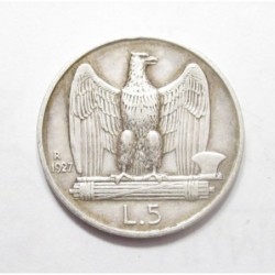 5 lire 1927