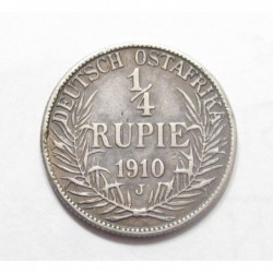 1/4 rupie 1910 J