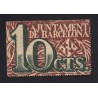 10 centimos 1939 - Barcelona városi tanácsa