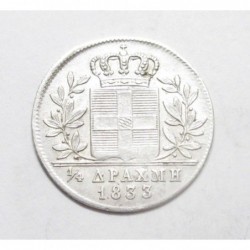 1/4 drachma 1833