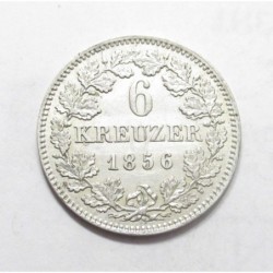 6 kreuzer 1856 - Bavaria