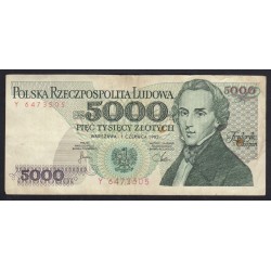 5000 zlotych 1982