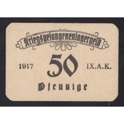 50 pfennig 1917 - Güstrow IX. Armee korps