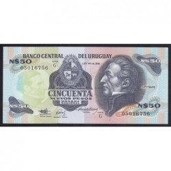 50 pesos 1989