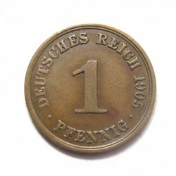 1 pfennig 1905 A