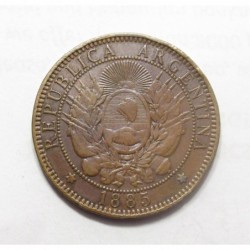2 centavos 1885