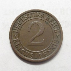 2 reichspfennig 1924 A