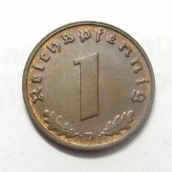 1 reichspfennig 1939 D