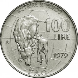 100 lire 1979 - FAO