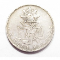 1 peso 1870 Mo C