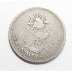 25 centavos 1875