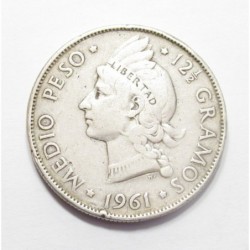 1/2 peso 1961