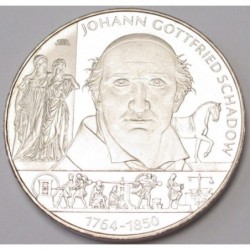 10 euro 2014 A PP - 250th Birthday of Johann Gottfried Schadow