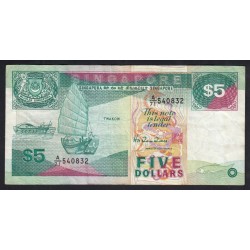 5 dollars 1989