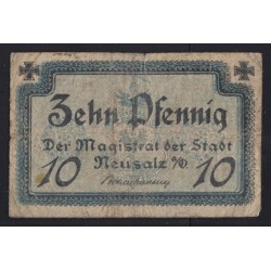10 pfennig 1918 - Neusalz - Nowa Sól