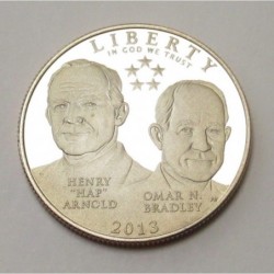 Half dollar 2013 S PP - Five star generals of the army