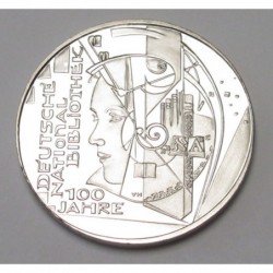 10 euro 2012 D PP - 100 years of German National Library