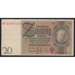 20 reichsmark 1929