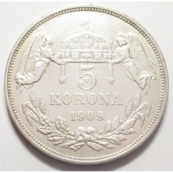 5 korona 1909 KB