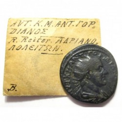 AE25 Gordian III. B.C. 238-244 - Thrace Hadrianopolis