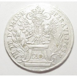 Francis I 20 kreuzer 1765 NB