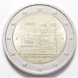 2 euro 2021 D - Sachsen-Anhalt