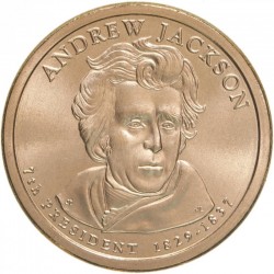 1 dollar 2008 D - Andrew Jackson