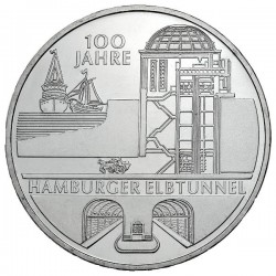 10 euro 2011 J - Elbtunnel
