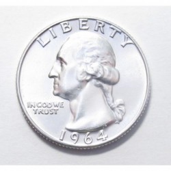 quarter dollar 1964 D