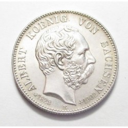 2 mark 1902 E - In memory of the death of King Albert - Saxony