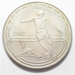 100 forint 1982 - Footbal WC - TRIAL STRIKE