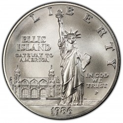 1 dollar 1986 P - Freiheitsstatue