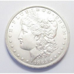 Morgan dollar 1885
