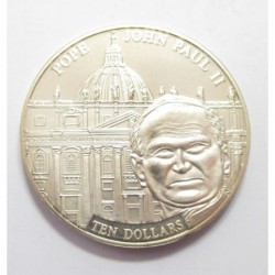 10 dollars 2005 - Death of Pope John Paul II.