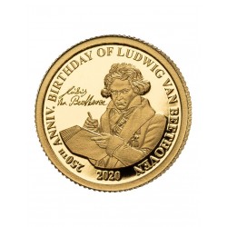 5 dollars 2020 PP - Ludwig van Beethoven