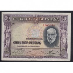 50 pesetas 1935