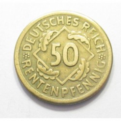 50 rentenpfennig 1924 A
