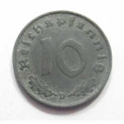 10 reichspfennig 1941 D