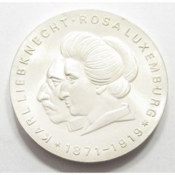20 mark 1971 - Karl Liebknecht and Rosa Luxemburg
