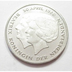 1 gulden 1980 - The initiation of a new Queen
